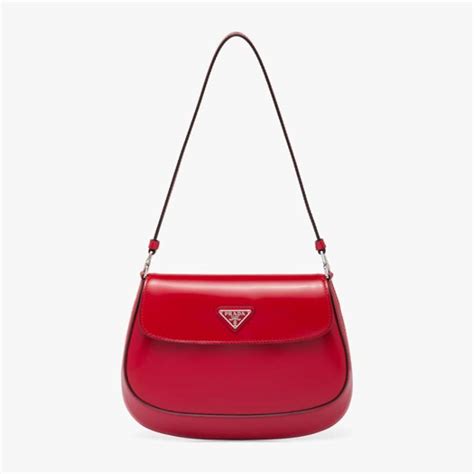 red prada patent leather shoulder bag|prada padded nylon shoulder bag.